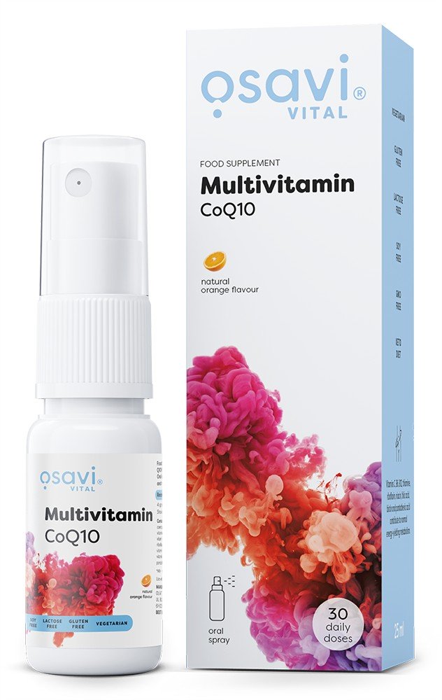 Osavi - Multivitamin CoQ10 Oral Spray, Orange - 25 ml.