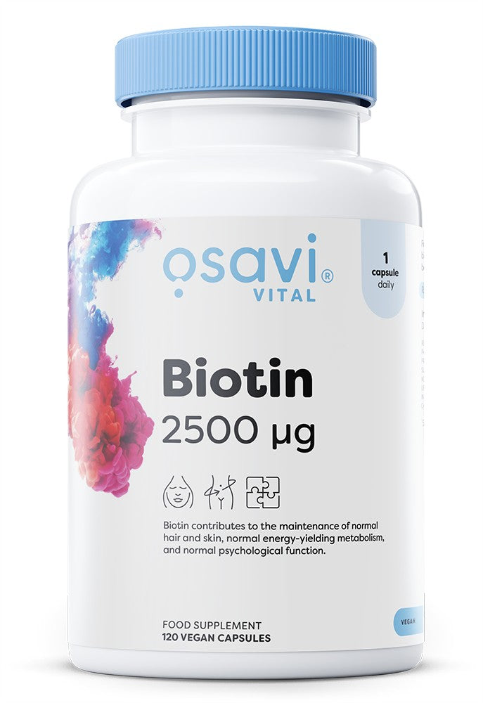 Osavi - Biotin, 2500mcg - 120 vegan caps