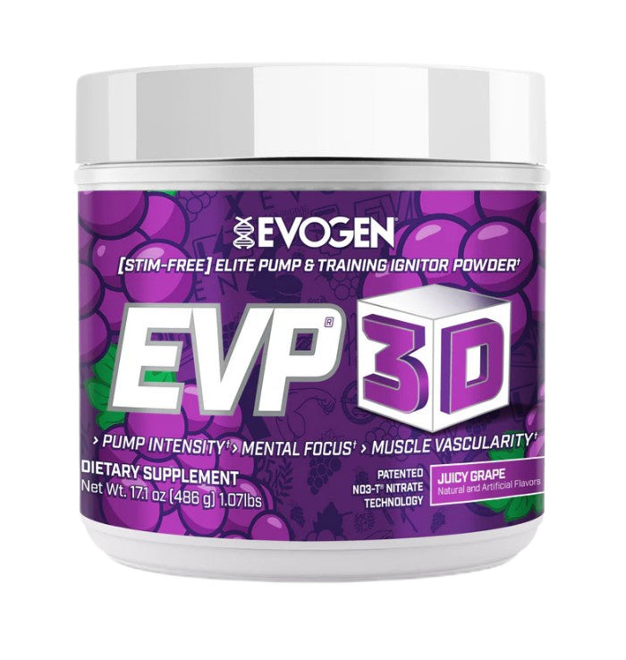 Evogen - EVP 3D, Juicy Grape - 486g