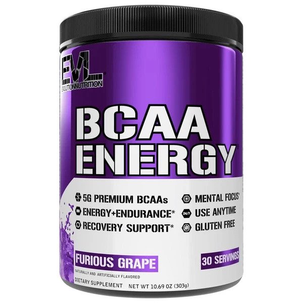 EVLution Nutrition BCAA Energy Furious Grape - 303g