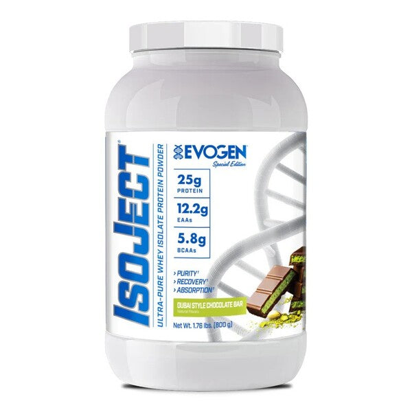Evogen - IsoJect, Dubai Style Chocolate Bar - 800g