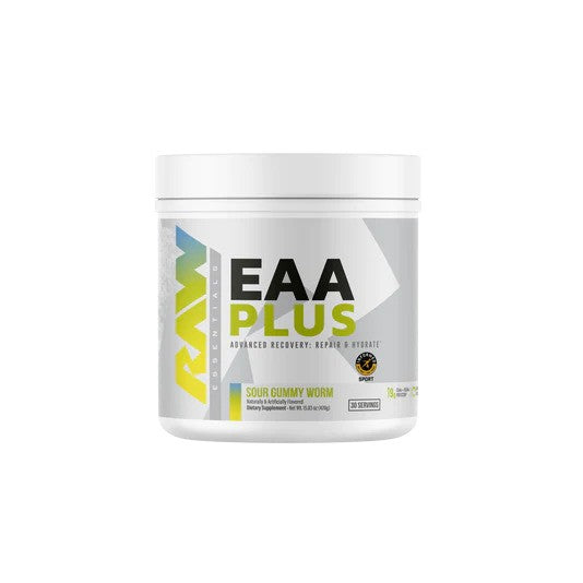 Raw Nutrition EAA Plus Sour Gummy Worm - 426g