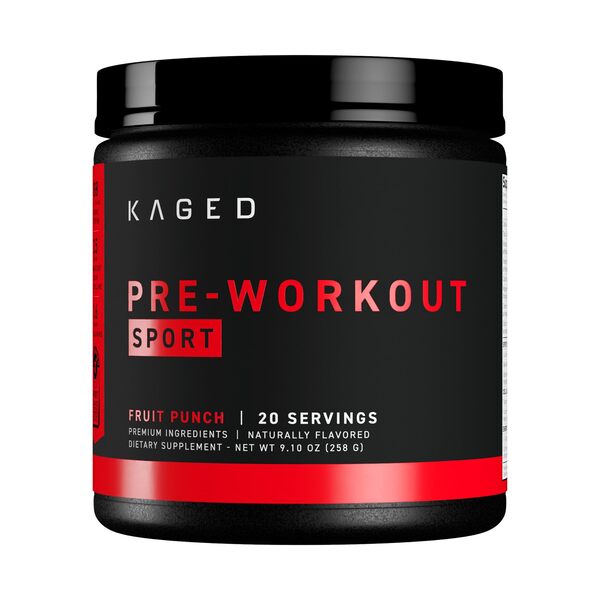 Kaged Muscle Pre-Workout Sport Fruit Punch - 258g