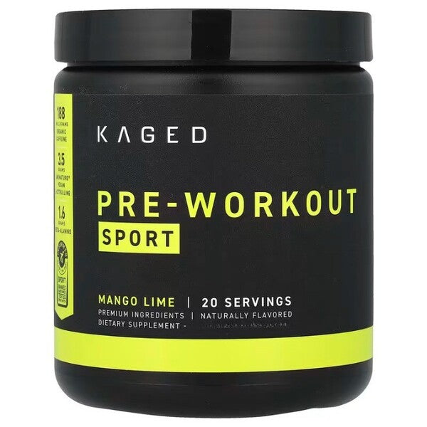 Kaged Muscle Pre-Workout Sport Mango Lime - 259g