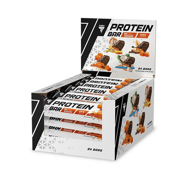Trec Nutrition - Protein Bar, Nougat & Caramel - 24 x 46g