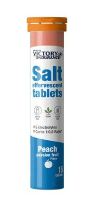 Weider - Joe Weider Victory Endurance Salt, Peach Passion Fruit - 15 effervescent tablets