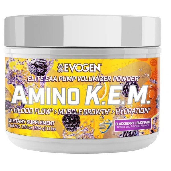 Evogen - Amino K.E.M. EAA, Blackberry Lemonade - 504g