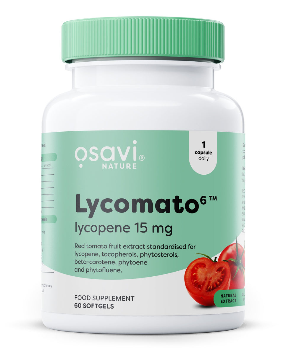 Osavi - Lycomato Lycopene, 15 mg - 60 softgels