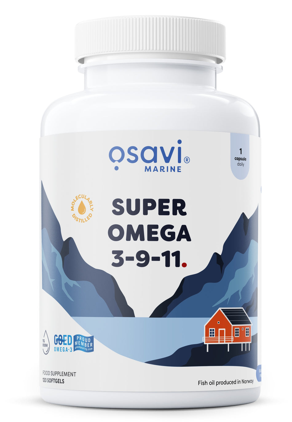 Osavi - Super Omega 3-9-11 - 120 softgels