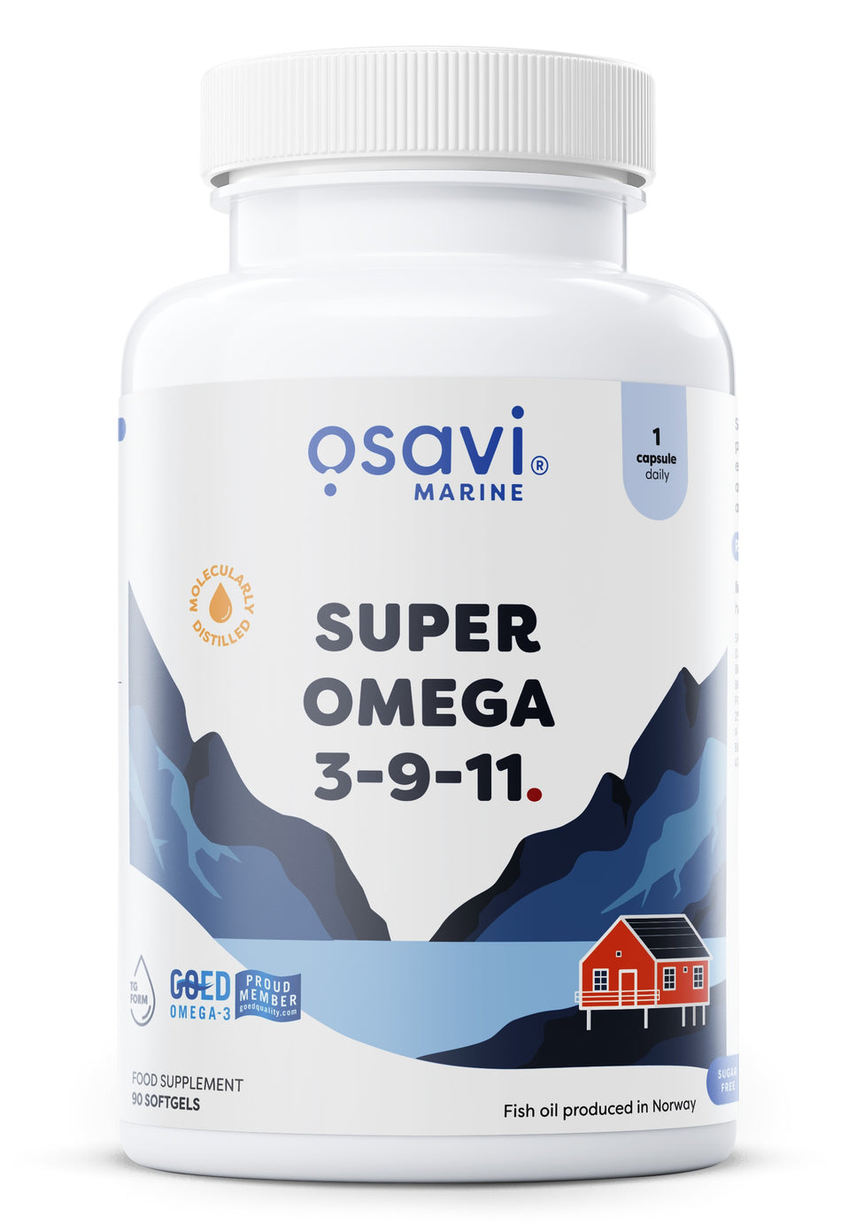 Osavi - Super Omega 3-9-11 - 90 softgels