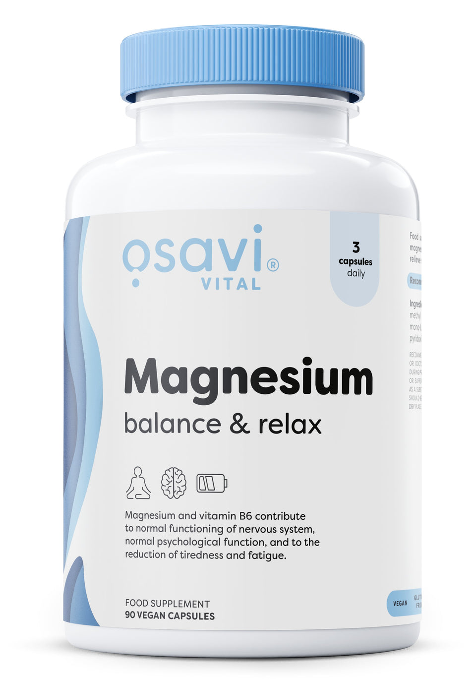 Osavi - Magnesium Balance & Relax - 90 vegan caps