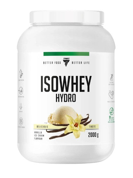 Trec Nutrition - Isowhey Hydro, Vanilla Ice Cream - 2000g