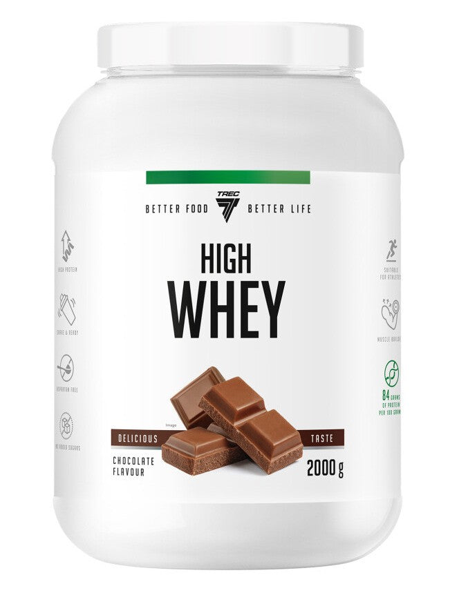 Trec Nutrition - High Whey, Chocolate - 2000g