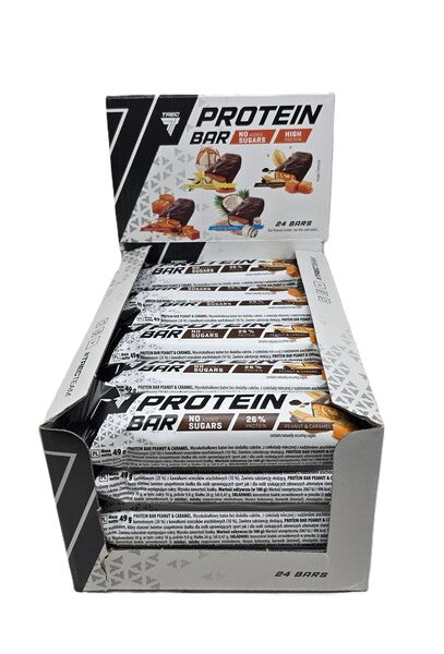 Trec Nutrition - Protein Bar, Peanut & Caramel (EAN 5902114081515) - 24 x 49g