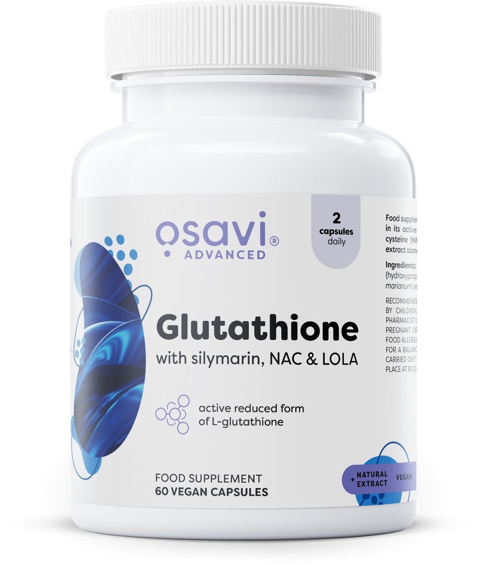 Osavi - Glutathione with Silymarin, NAC & LOLA - 60 vegan caps