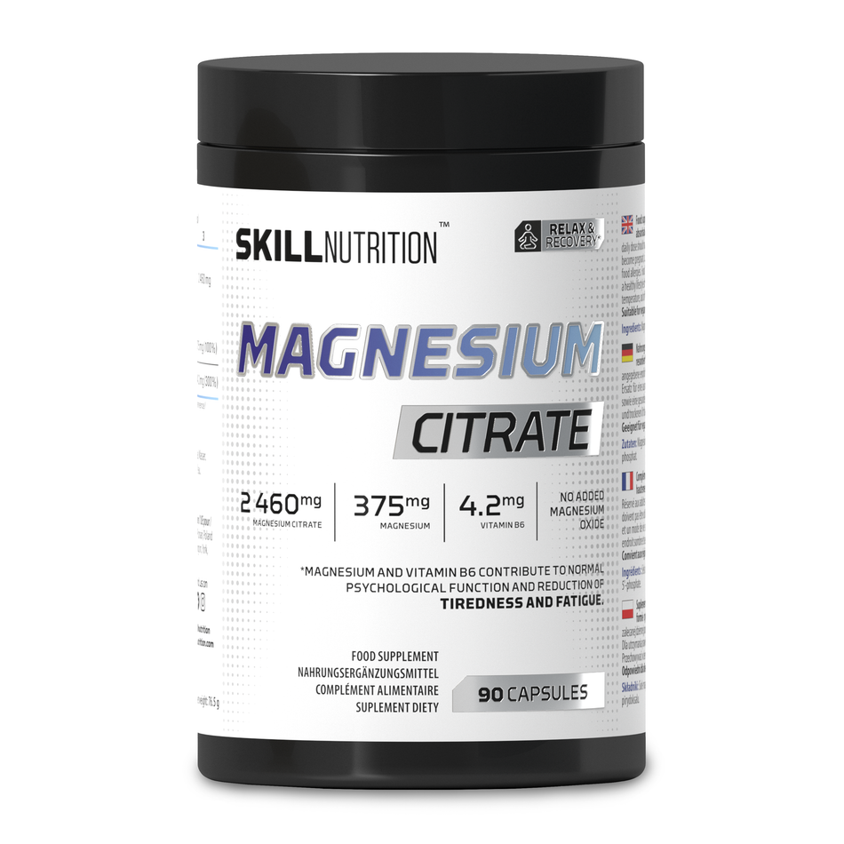 Skill Nutrition - Magnesium Citrate - 90 caps