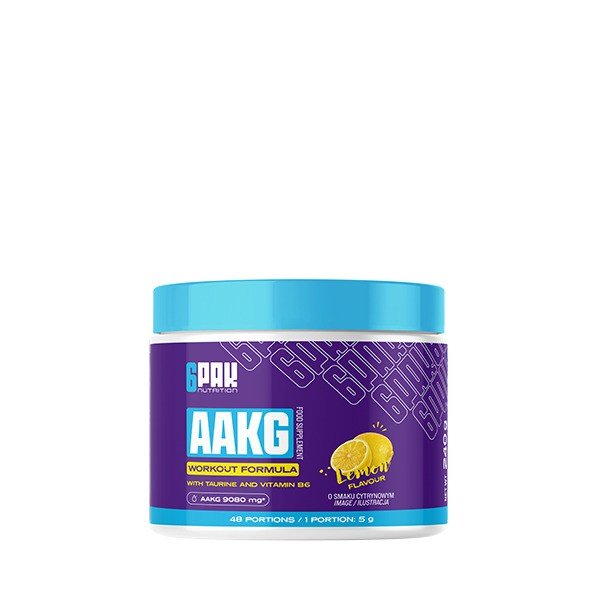 6PAK AAKG Lemon 240g