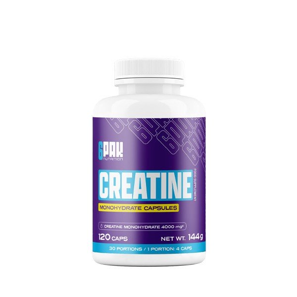 6PAK Creatine Monohydrate 4000mg 120 caps
