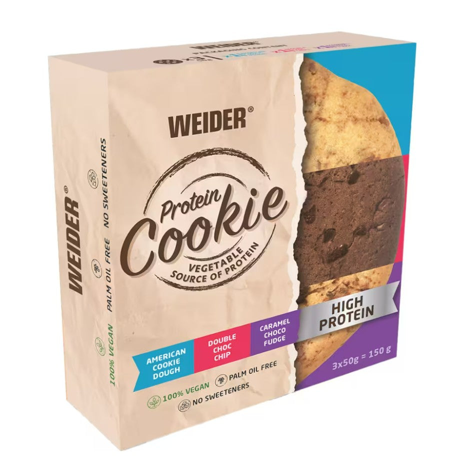 Weider - Protein Cookie, Mix - 3 x 50g