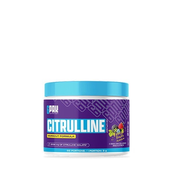 6PAK Citrulline Forest Fruits 200g
