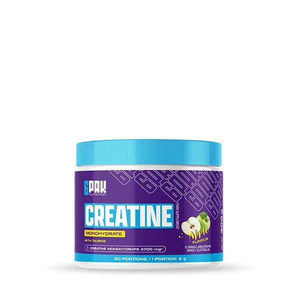 6PAK Creatine Monohydrate Apple 300g