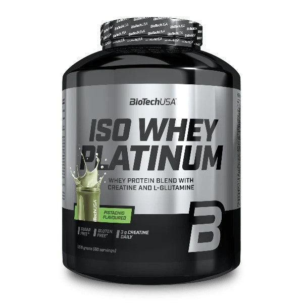 BioTechUSA - Iso Whey Platinum, Pistachio - 1816g