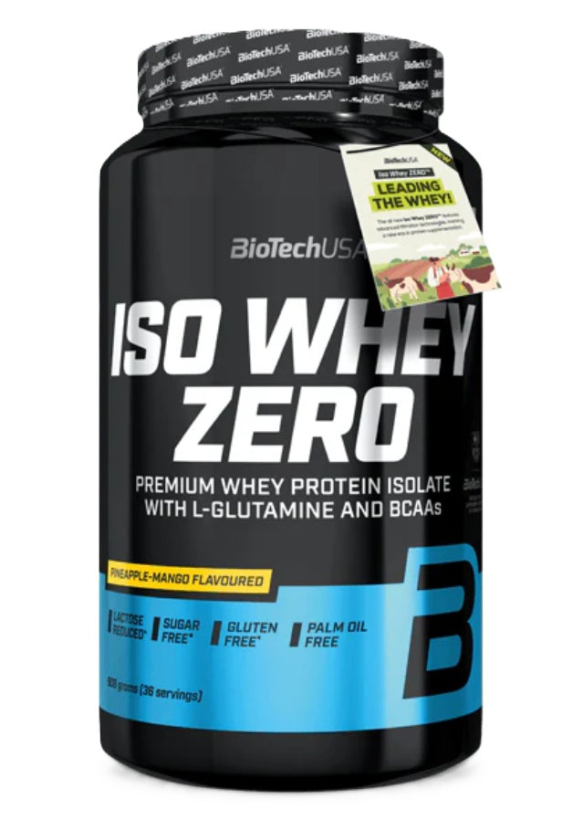 BioTechUSA - Iso Whey Zero, Pineapple-Mango - 908g