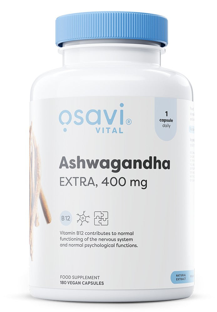 Osavi - Ashwagandha Extra, 400mg - 180 vegan caps