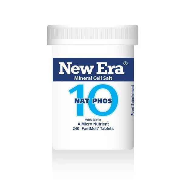 New Era No.10 Nat Phos 240 Tablets