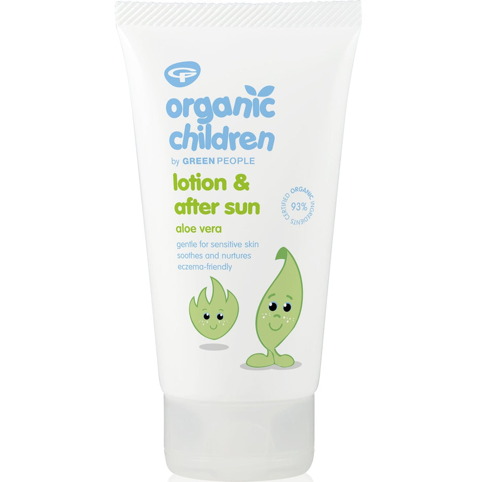Green People Organic Children Aloe Vera Lotion & Aftersun 50ml