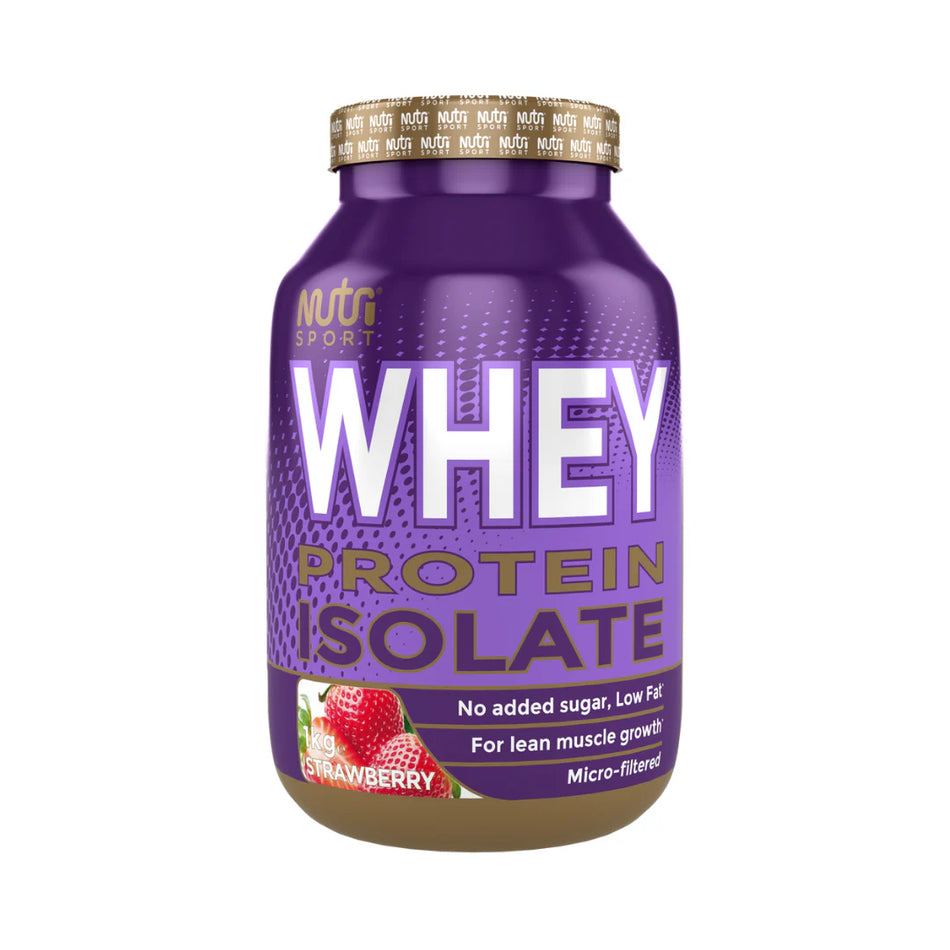 Nutrisport Whey Protein Isolate Strawberry Flavored 1kg