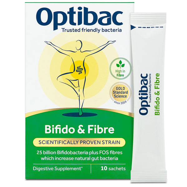 Optibac Bifidobacteria & Fibre 10 Sachet