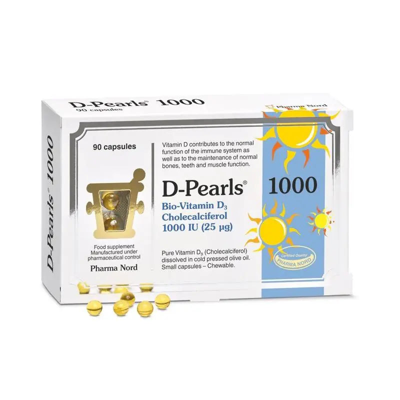 Pharma Nord D-Pearls 1000IU 25mcg 90 Capsules