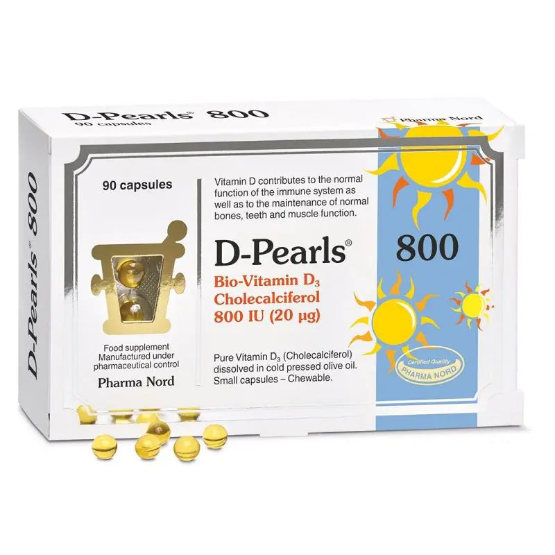 Pharma Nord D-Pearls 800IU 90 Capsules