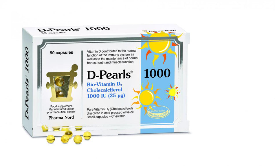 Pharma Nord D-Pearls 1000IU 90 Capsules