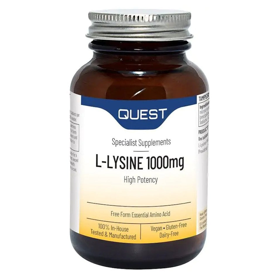 Quest L-Lysine 1000mg 90 Tablets
