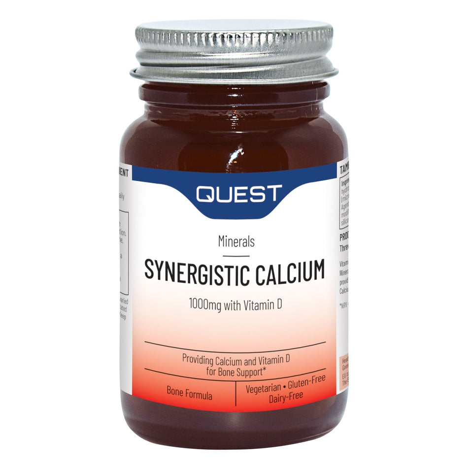 Quest Synergistic Calcium 1000mg 90 Tablets