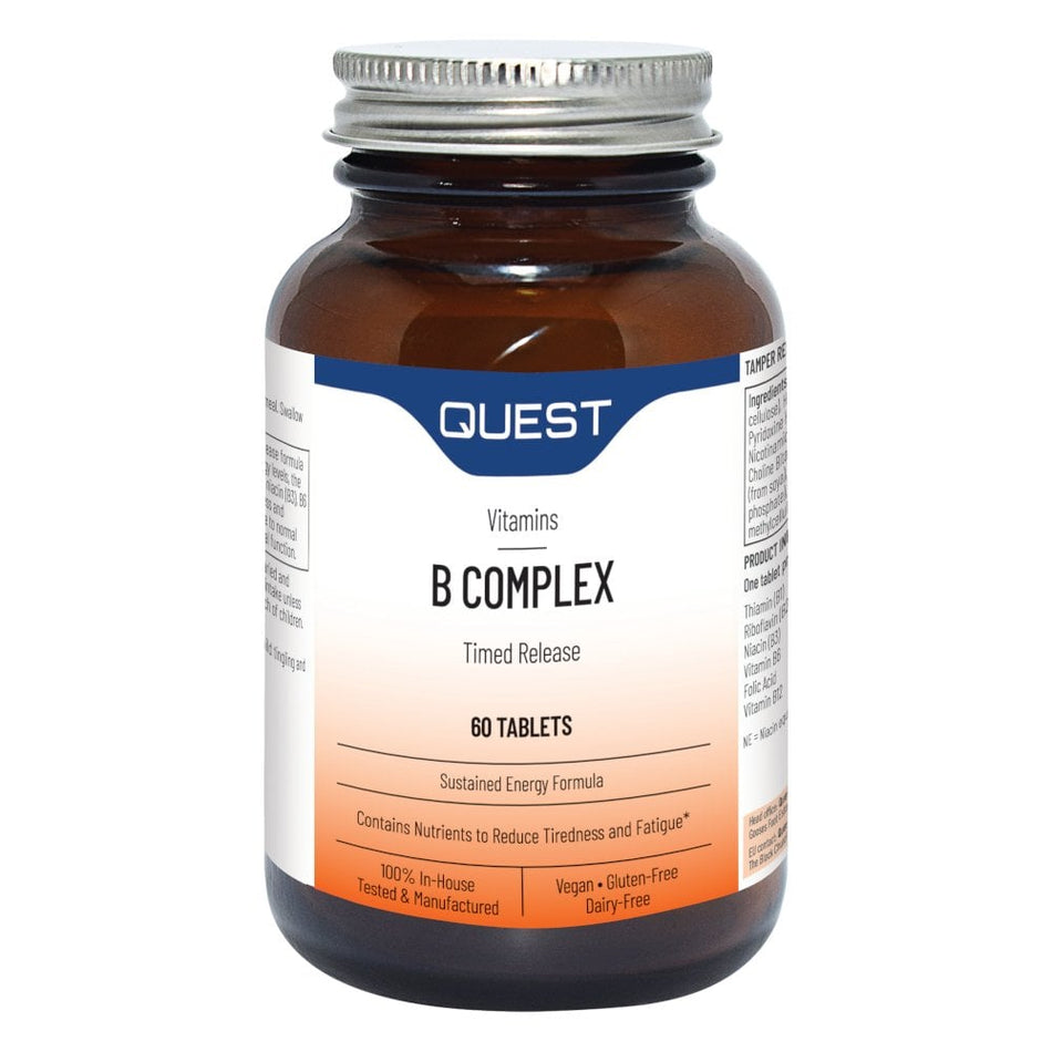 Quest B Complex Time Release 60 Tablets