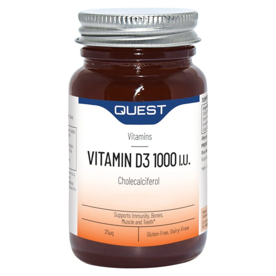 Quest Vitamin D3 1000 i.u. 90 Tablets