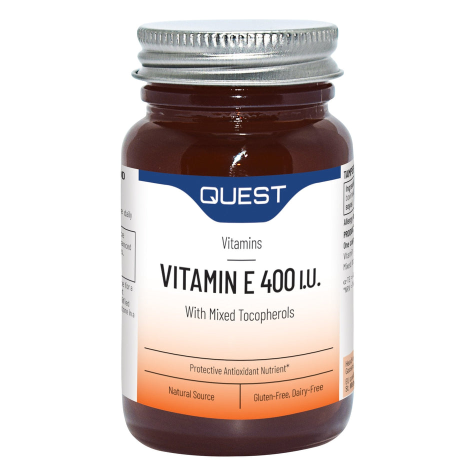Quest Vitamin E 400IU 60 Capsules