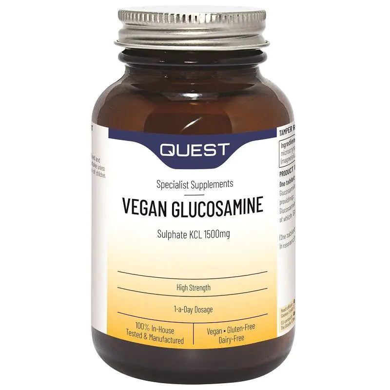 Quest Vegan Glucosamine 1500mg 90 Tablets