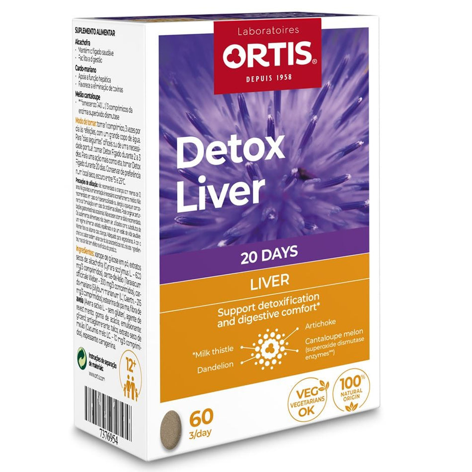 Ortis Detox Liver 60 Tablet