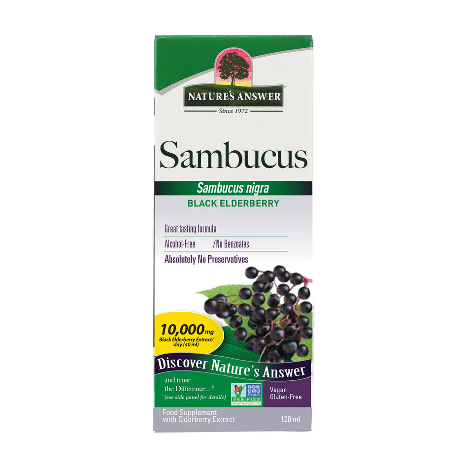 Nature's Answer Sambucus Elderberry 120ml Liquid