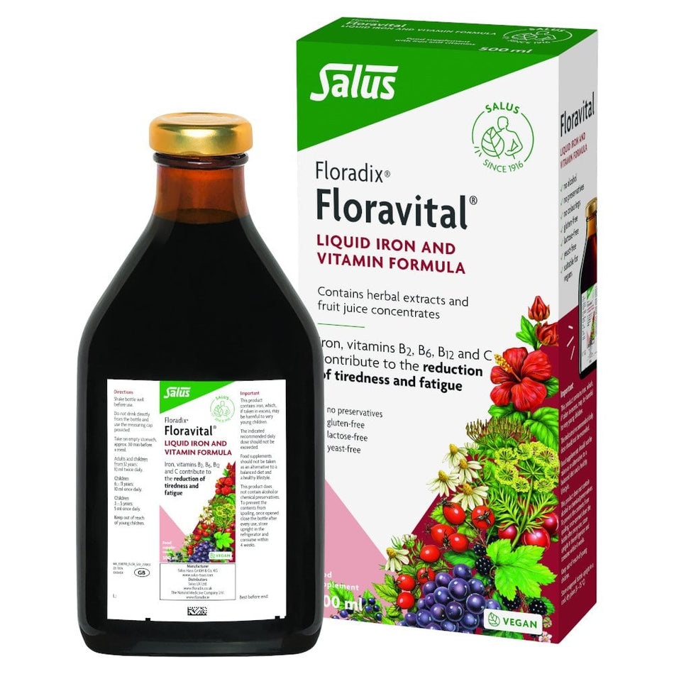 Floradix Floravital Iron Formula 500ml
