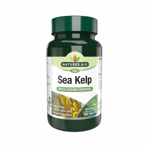 Natures Aid Sea Kelp 187mg 180 Tablets