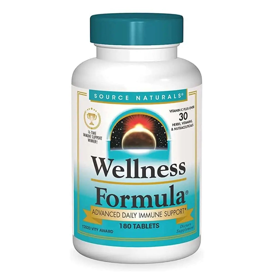 Source Naturals Wellness Formula 180 Tablets