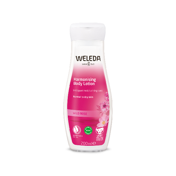 Weleda NEW Wild Rose HARMONISING Body Lotion 200ml