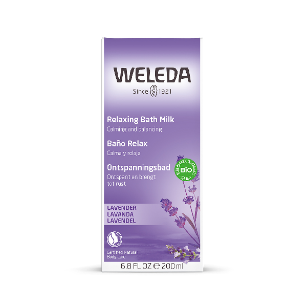 Weleda Lavender Relaxing Bath Milk 200ml
