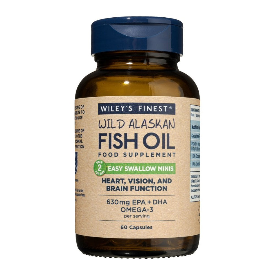 Wiley's Finest Easy Swallow Minis 60 Softgels